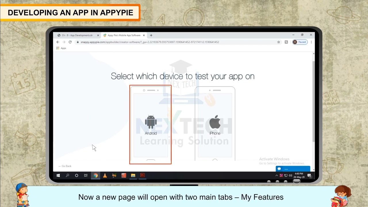 Developing An App in Appypie