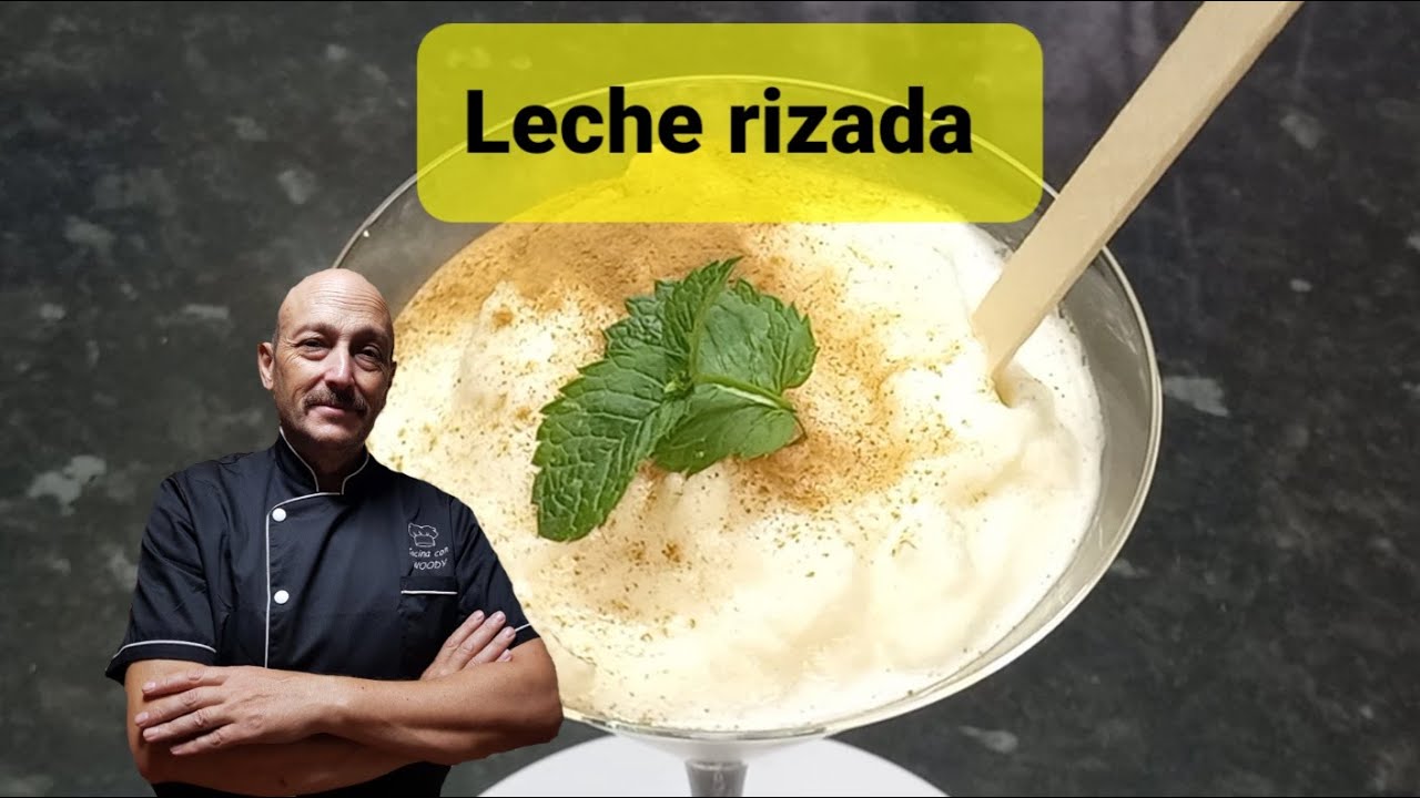 Leche rizada