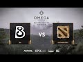 B8 vs 5Comrades, OMEGA League: Europe, bo3, game 1 [Maelstorm & Jam]