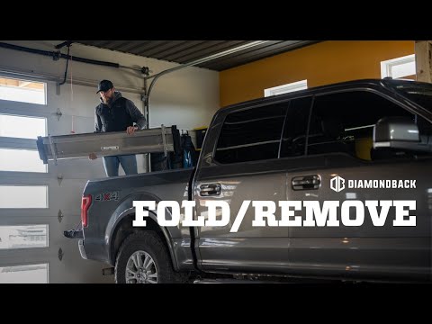 Fold/Remove | DiamondBack Covers - video from DiamondBack Truck Covers