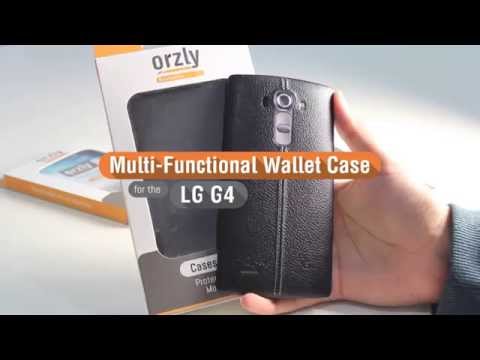 Wallet Case for the LG G4 - Orzly Multi-Functional Wallet