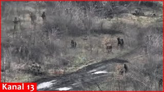 Ukrainian fighters attacked Russians’ trench – close combat