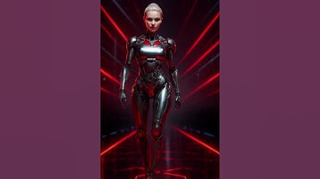 She is walking #technolyge #robotics #robot #tech #ai #aidtcenter #aiart #techno #technical #beauty