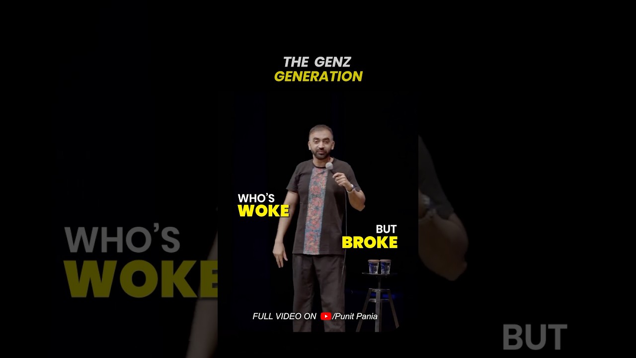 Woke but broke #punitpania #standupcomedy