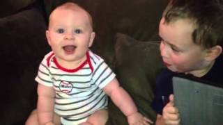 Max blowing raspberries