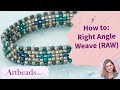 How to Do the Right Angle Weave (RAW)