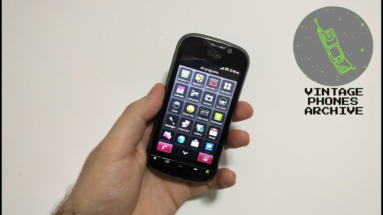 HTC PD15100 myTouch 4G Mobile phone menu browse, ringtones, games, wallpapers