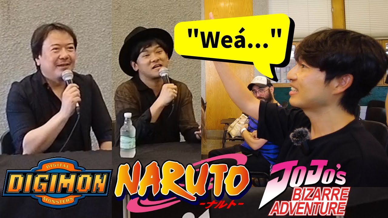 JAPONÉS le enseña chilenismos a ARTISTAS JAPONESES famosos en ANIME EXPO