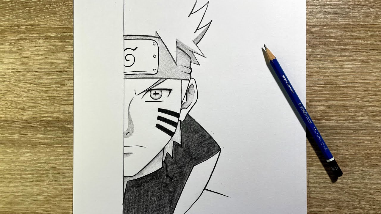 How to draw Naruto Six Paths Sage Mode step by step | Naruto drawing ...