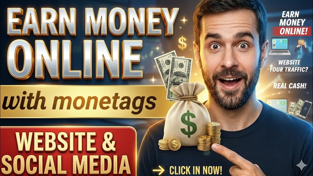 How to Earn Money with Monetag | Complete Step by Step Guide (High CPM + Fast Payouts)