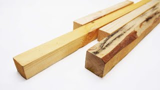 Cool idea! Unusual use of wood scraps!