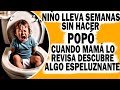 Su Hijo De 8 Años Lleva Semanas Sin Hacer Popó. Cuando Doctor Lo Revisa Descubre Algo Espeluznante