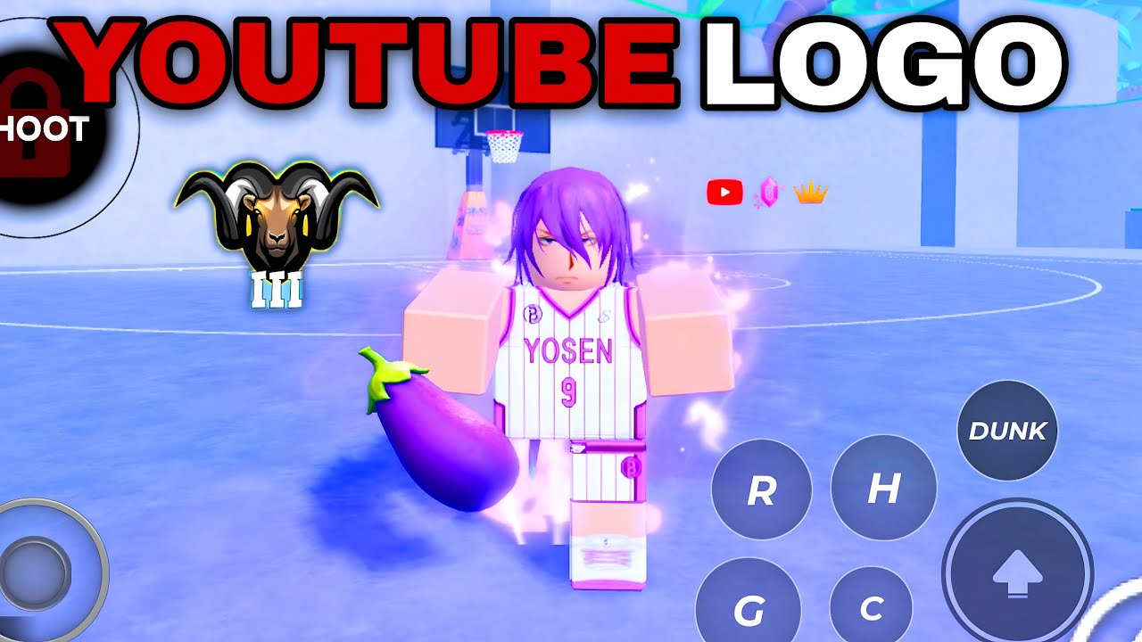 I got YouTube Logo in Hoopz, also hit goat 3 (#1 mobile gameplay)