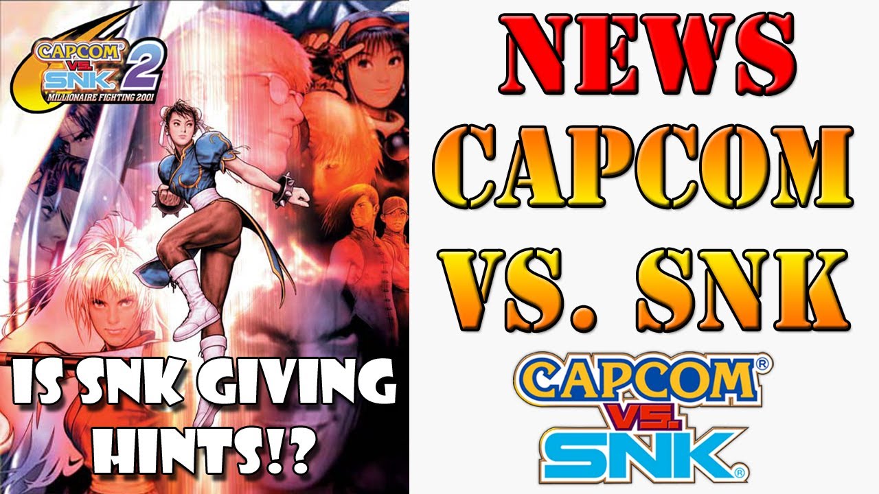 Is SNK potentially dropping hints about the future of Capcom vs SNK!?