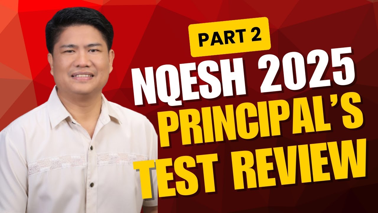 Обзор экзамена директора NQESH 2025 г., часть 2