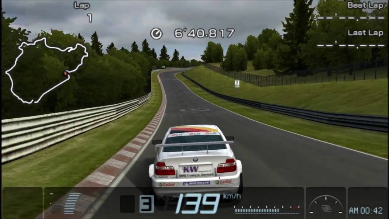 Gran Turismo PSP BMW 320i Touring Car 03 Nordschleife PPSSPP gran-turismo-psp-bmw-320i-touring-car-03-nordschleife-ppsspp