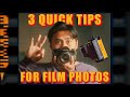 3 tips for taking better film photos