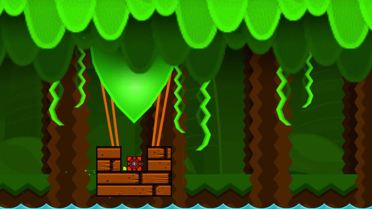 Unrated GD levels #8 (Tropical Temple by CreatorMoldy)