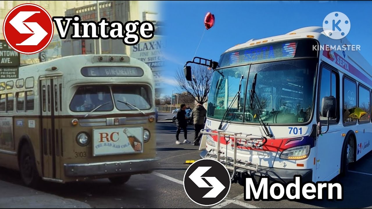 The Evolution Of SEPTA Buses | 1960s - 2020s
