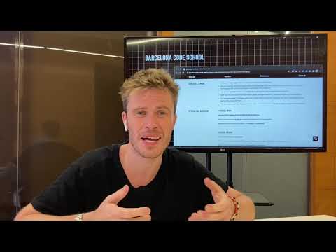 How does JavaScript Full-Stack Online Bootcamp in Barcelona Code School work