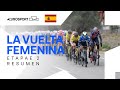 SPRINT PODEROSO! | La Vuelta Femenina - Resumen Etapa 2 | Eurosport Cycling