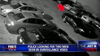 Police looking for two men seen in surveillance video
