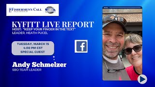 Keep Your Finger in the Text (KYFITT) LIVE Report with Andy Schmelzer
