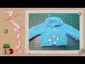 Tutorial:  Chaqueta de punto para muñecas / knit jacket for dolls tutorial