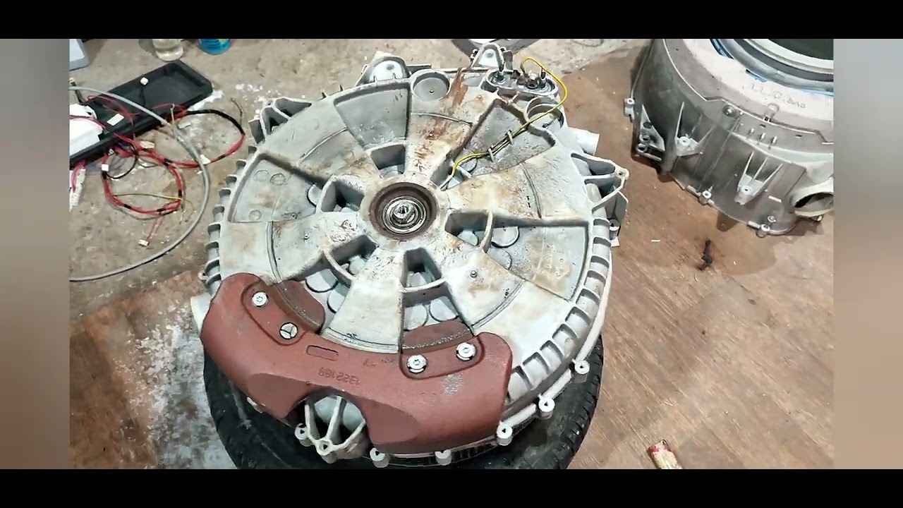 Ремонт стиральной машины ZANUSSI ZWS 6107 - YouTube