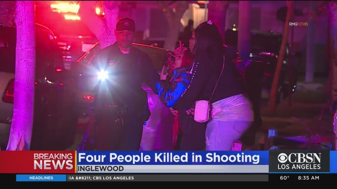 4 Dead, 1 Injured When Gunfire Erupts At House Party In Inglewood - YouTube