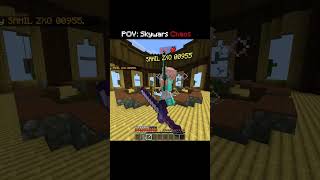 Pt-2 Skywars!#minecraft #hypixel #minecraftmemes  #minecraftpe #bedwars #find #marvel #skywars