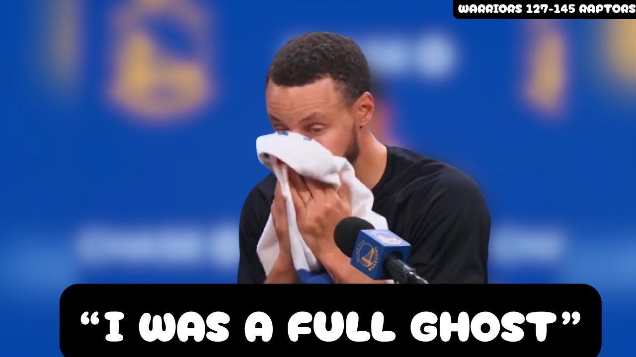 Steph Curry ADMITS He GHOSTED After BLOWOUT Loss - Post Game Interview - Warriors vs Raptors