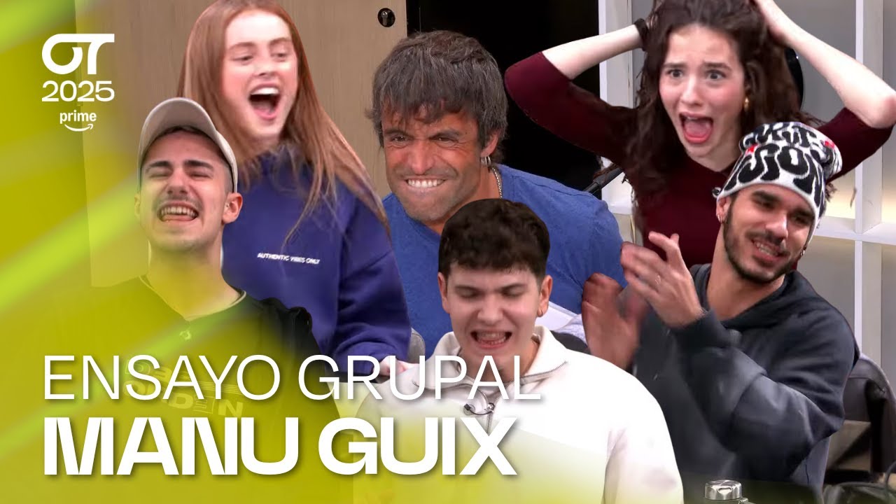 PRIMER ENSAYO de la GRUPAL con MANU GUIX (26 de noviembre) | OT 2025