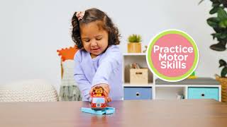 CoCoMelon Go! Go! Smart Wheels Nina's Fire Truck & Track | Demo Video | VTech®