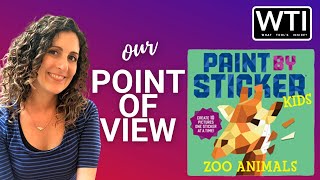 Our Point of View on Workman Publishing Paint by Sticker Activity Books
