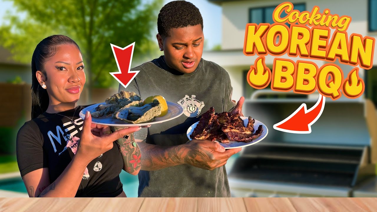 First Time Cooking Korean BBQ!