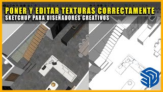 SKETCHUP TEXTURES, TONES, SCALES, AND MAPPING