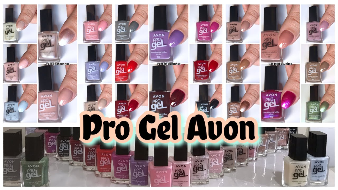 Pro gel Esmaltes Avon