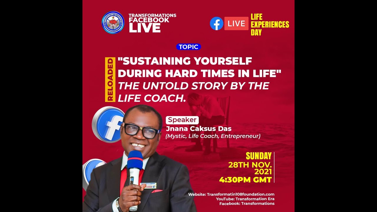 LIFE EXPERIENCE SATURDAY ON DEALING WITH HARDSHIP