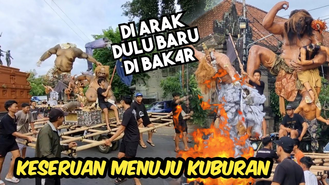 BAK4R OGOH-OGOH DI KUBURAN 🔥,, SETELAH NYEPI