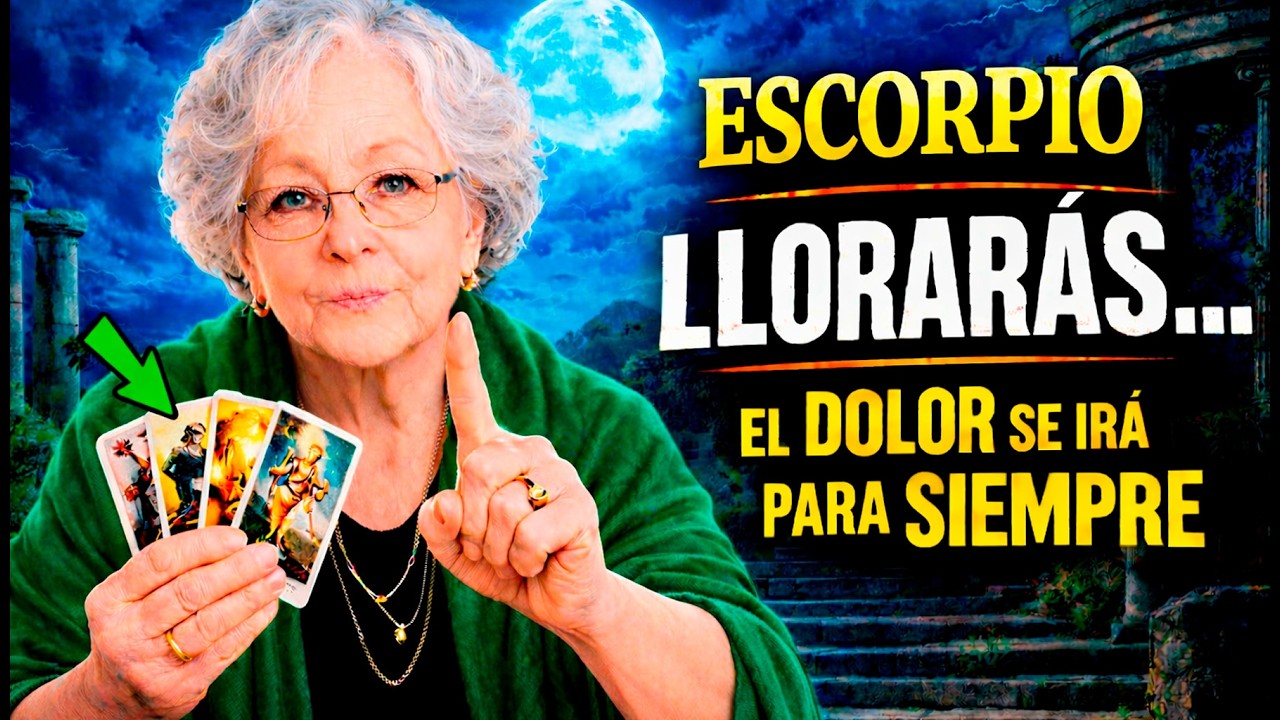ESCORPIO ♏😭 Tres Días De Lágrimas Y Luego Un Milagro Tan Grande🙏 Que Olvidarás Tu Dolor Para Siempre