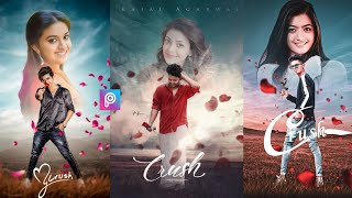 PicsArt Crush Concept Photo Editing | Valentine's day Photo Editing Tutorial