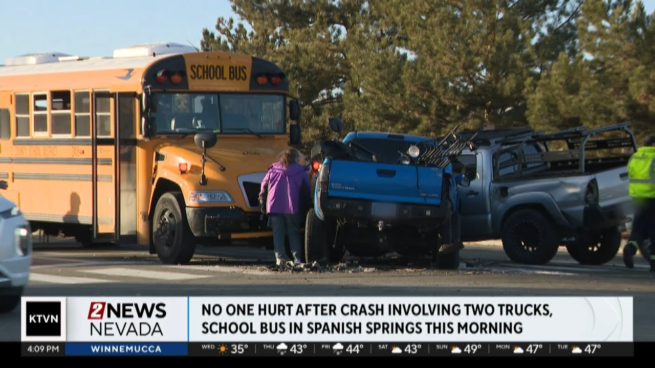 No Injuries After Crash Involving School Bus In Spanish Springs YouTube No Injuries After Crash Involving School Bus In Spanish Springs YouTube