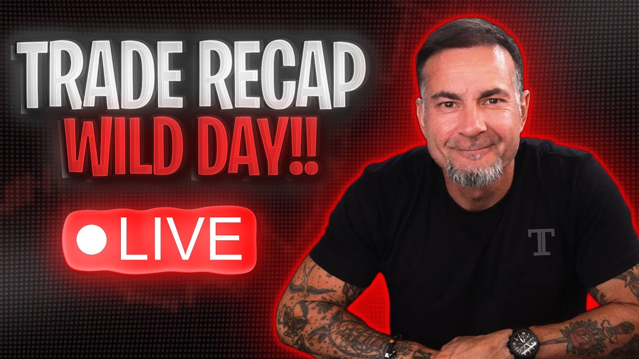 Wild Day, Massive Patience NEEDED! Day Trading 2025 2026