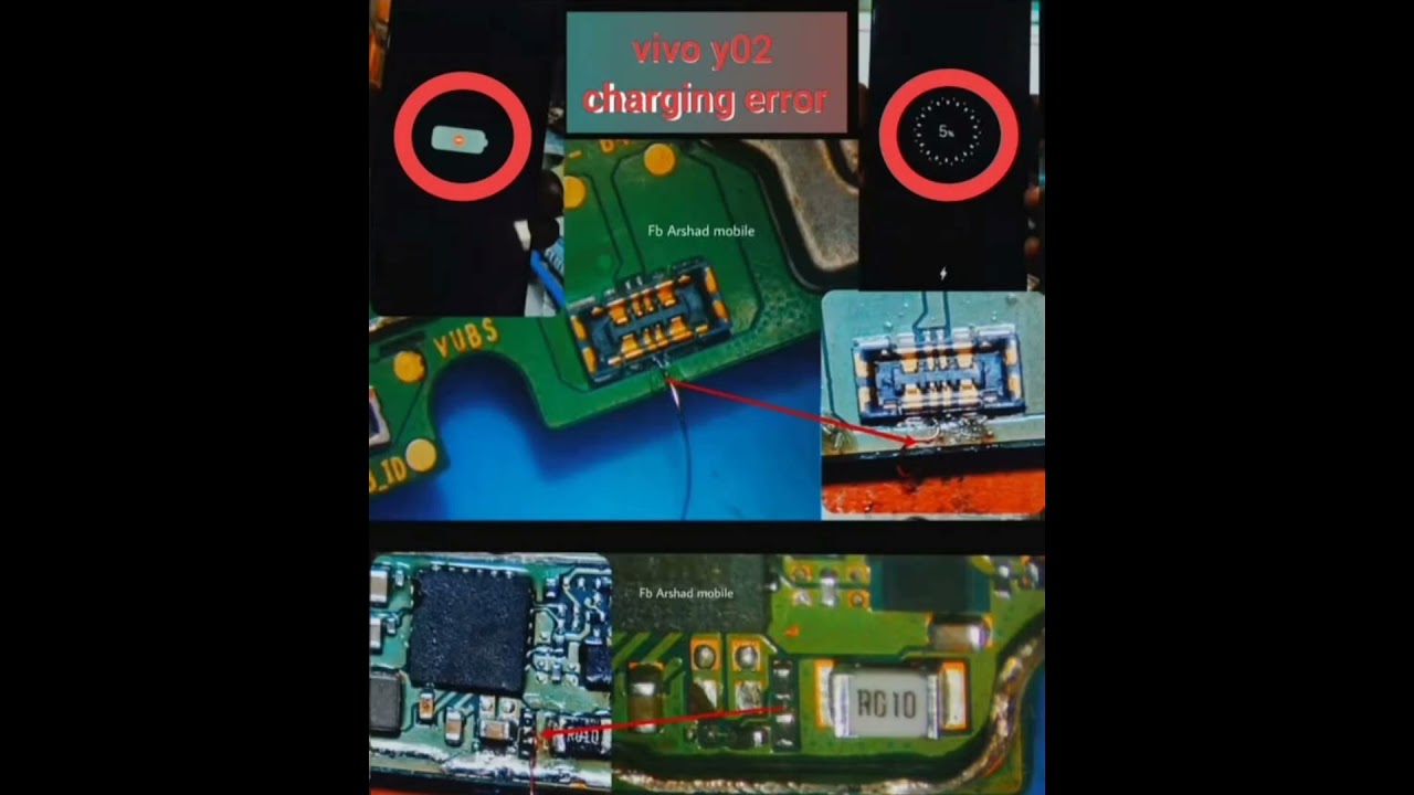 vivo y02 charging  error solution problem