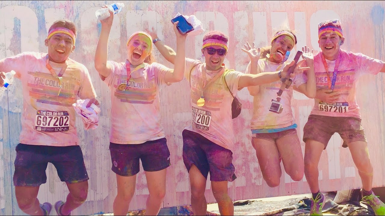 THE COLOR RUN CRAZINESS!!! 