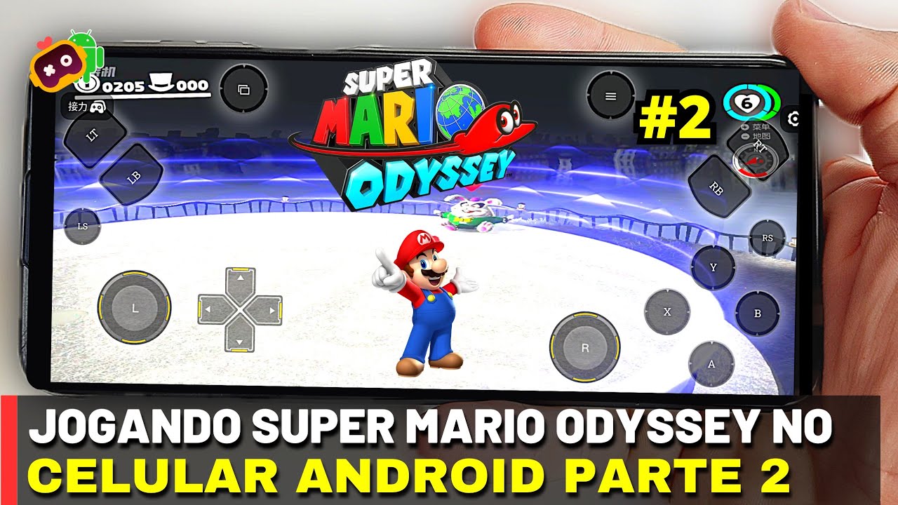 COMO JOGAR SUPER MARIO ODYSSEY NO CELULAR 