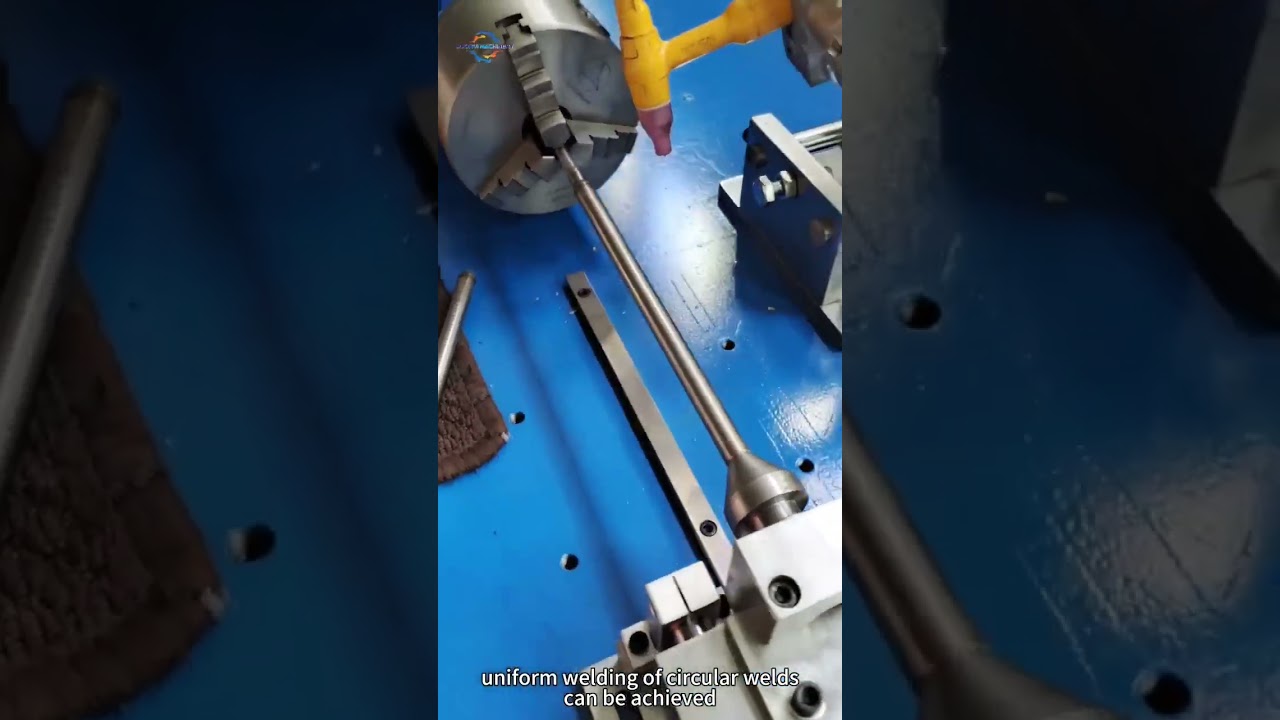 Precise welding, saving time and effort! Automatic rotary welding machine, creating perfect welds!