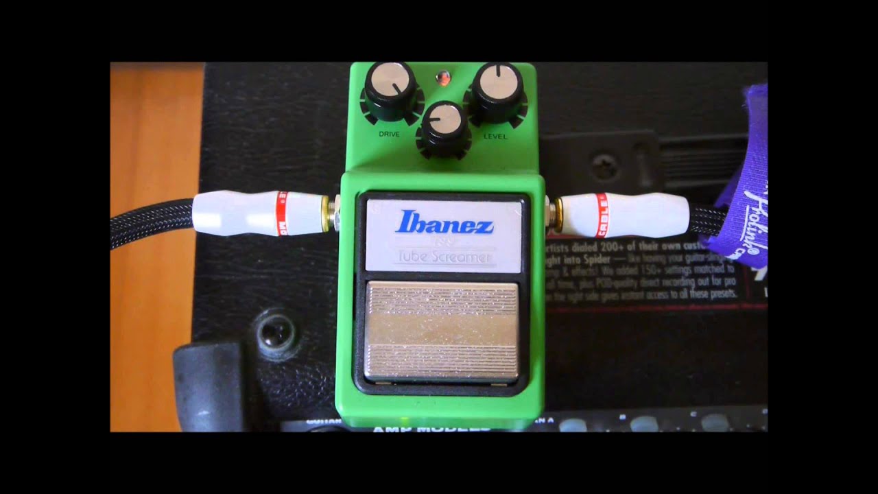 Ibanez TS 9 Tube Screamer - YouTube