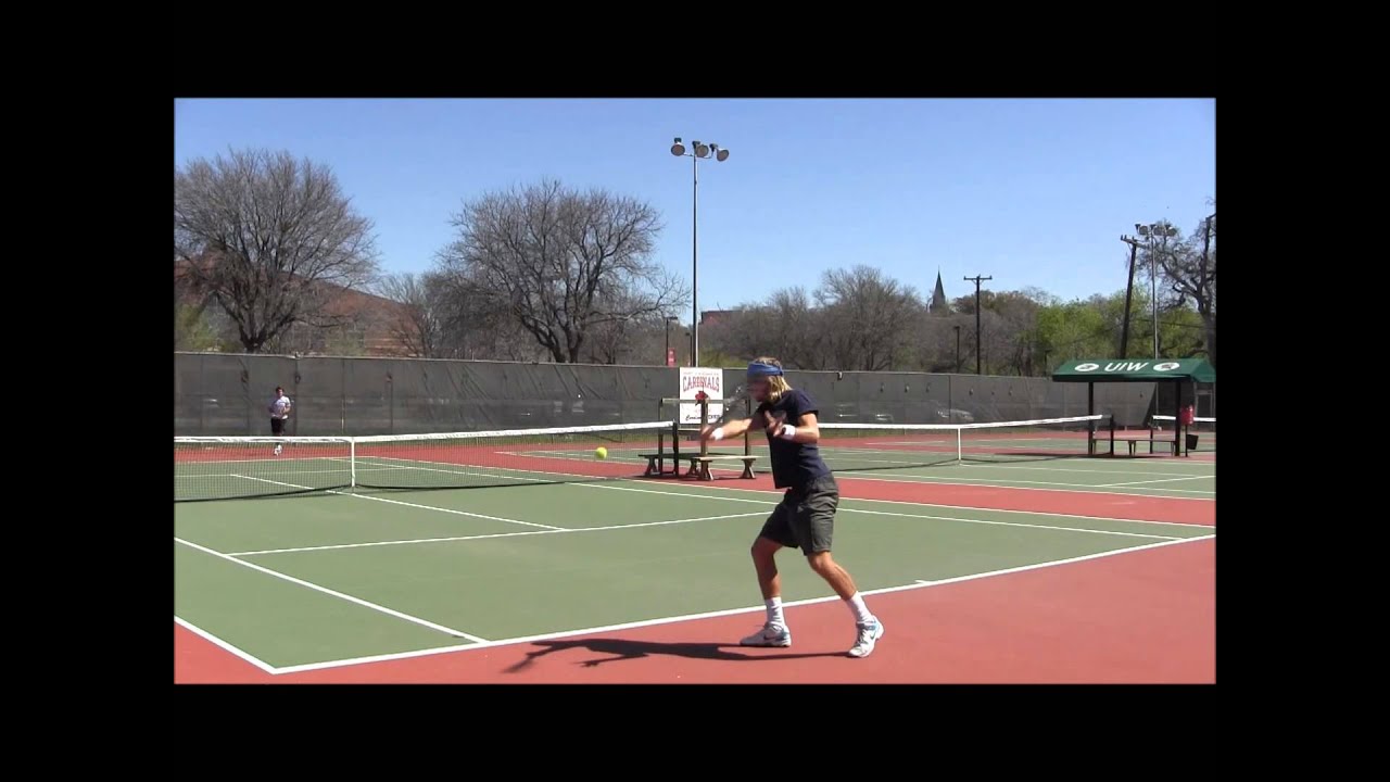 Tennis drills live ball(forehand, backhand) YouTube